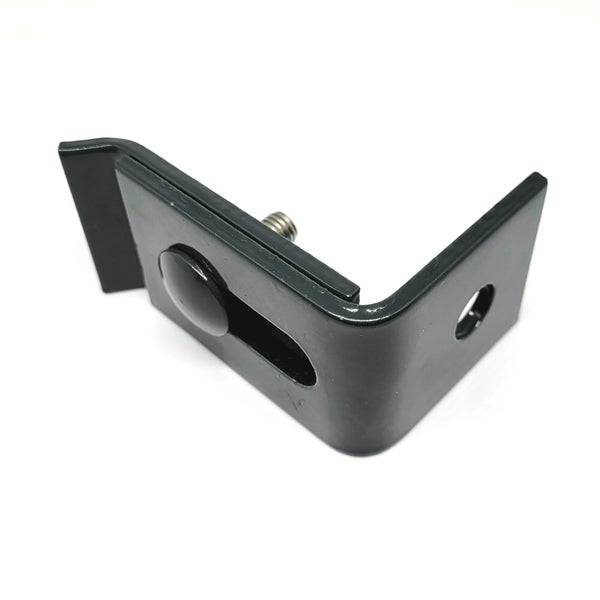 Metallwinkel mit Schraube für Befestigung