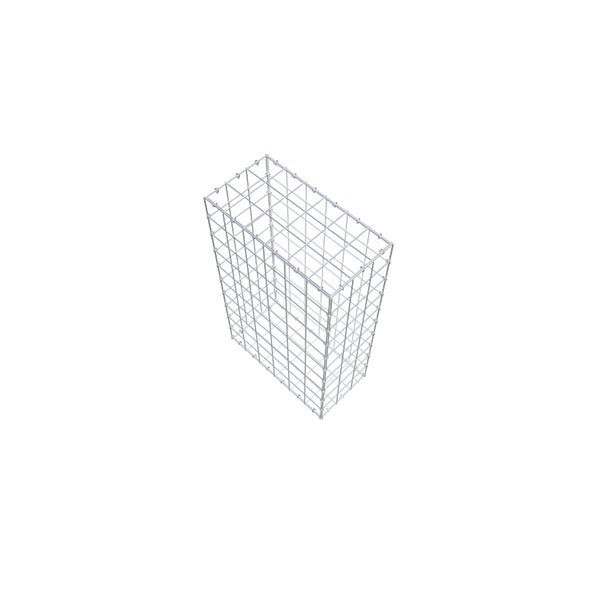 Gabione 100 cm x 60 cm x 30 cm (L x H x T), Maschenweite 10 cm x 10 cm, C-Ring