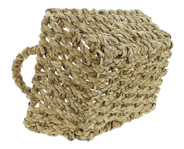 FRANK FLECHTWAREN | Füllkorb Schilfgras, METALL, KORBGEFLECHT, 35 x 28 x 15 cm