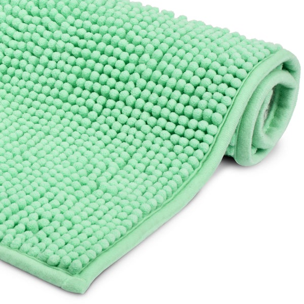 Gerollte Badematte mit Noppen