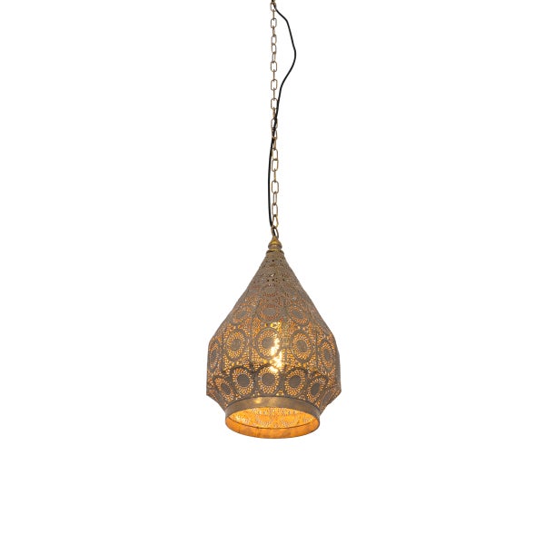 Pendelleuchte mit durchbrochenem Muster