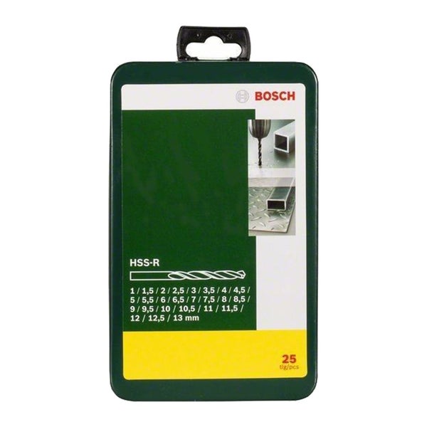 Bosch HSS-R Metallbohrer Set mit 25 Teilen