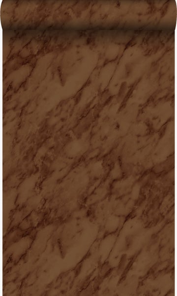 Origin Wallcoverings Tapete Marmor-Optik Rostbraun - 53 cm x 10,05 m - 347392