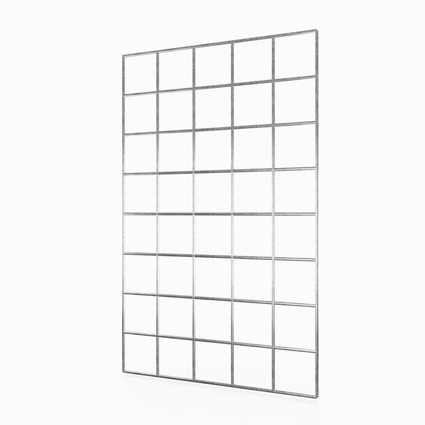 Gitter 10 x 10 cm Maschenweite - Maße: 80 x 50 cm