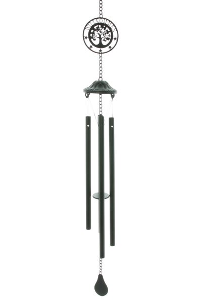 FRANK FLECHTWAREN | Windspiel Willkommen, METALL, 7 x 7 x 80 cm