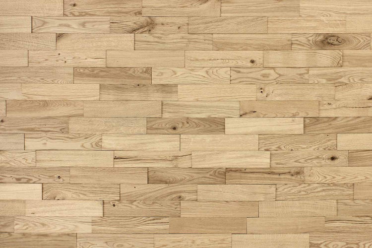wodewa Wandverkleidung Holz 3D Optik Eiche Rustikal, natur, 400 1m² Wandpaneele Moderne Wanddekoration Holzverkleidung Holzwand Wohnzimmer Küche Schlafzimmer