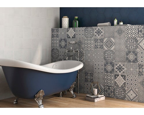 Hexagon Fliese Pamesa Mayfair Sechseck navi 19,8x22,8x1 cm