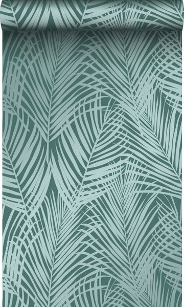 Origin Wallcoverings Tapete Palmenblätter Smaragdgrün - 0,53 x 10,05 m - 347710