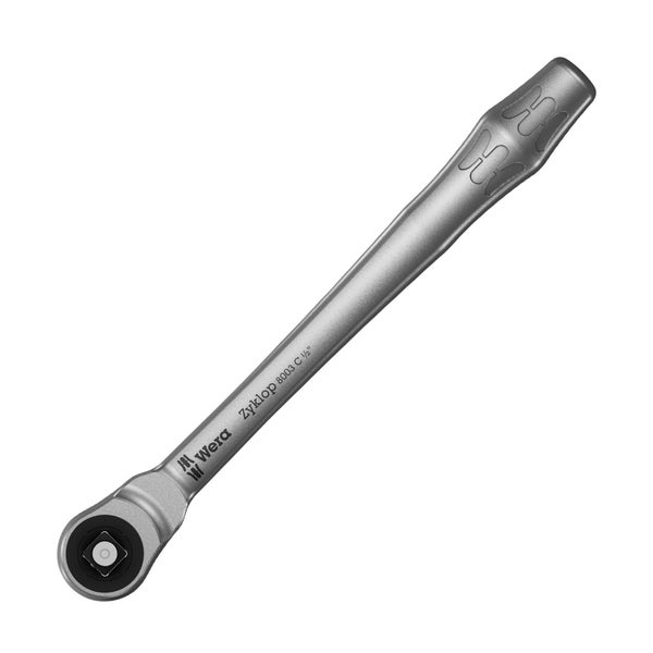 Wera 8003 C Zyklop Metal-Knarre mit Durchsteckvierkant mit 1/2-Antrieb - 004063