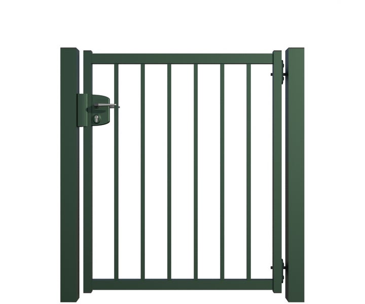 Gartentor mit Schloss