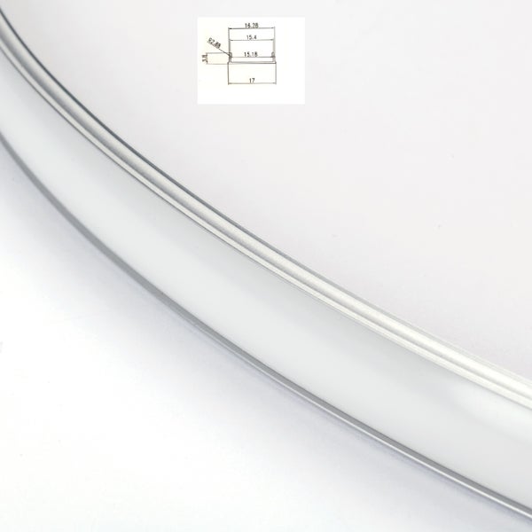 Aluminium Kurven Profil 1090 für Led Streifen 2 M