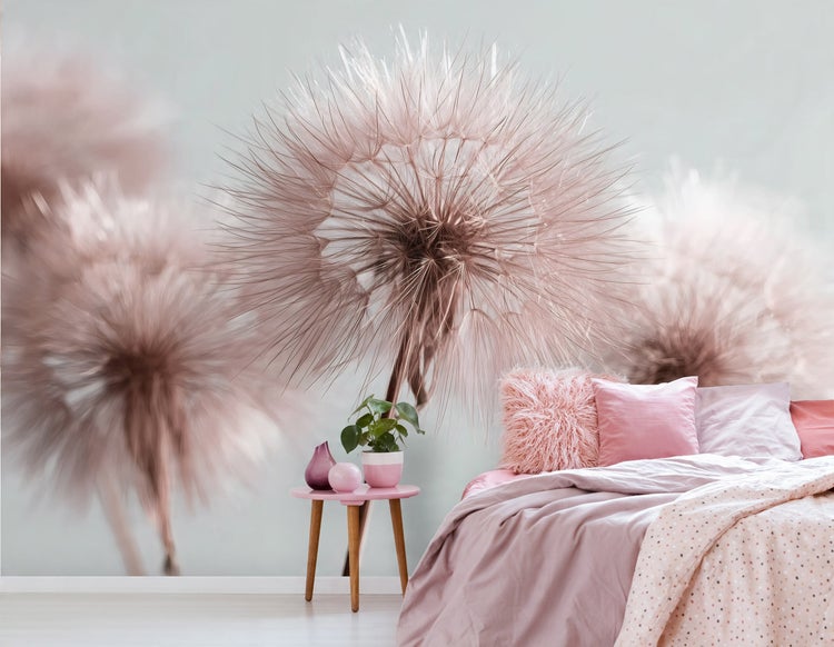 Fototapete Pusteblume Boho Wohnzimmer Vlies Tapete 400x280 cm
