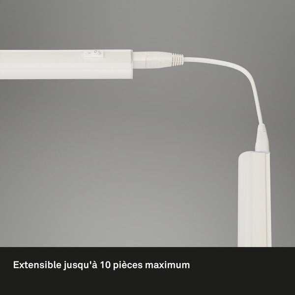 LED Unterbauleuchte Unterbaulampe Schrankleuchte 31,3 cm 4W Weiß 4000K Briloner