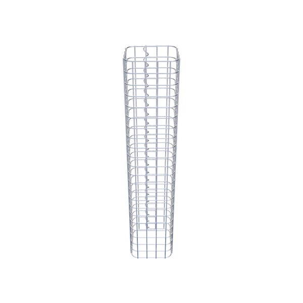 Gabionensäule 22 x 22 cm MW 5 x 5 cm eckig - Höhe: 1,10 m