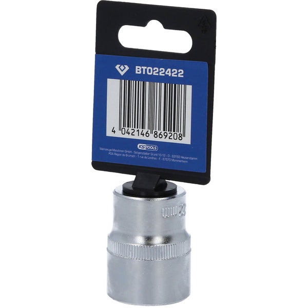 BRILLIANT TOOLS 1/2 Zwölfkant-Stecknuss 22 mm - BT022422