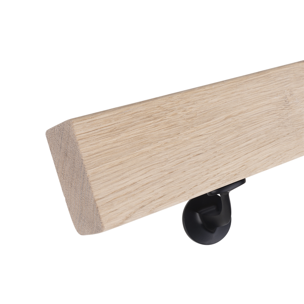 HANDYSTAIRS Handlauf aus holz - 43 x 80 mm – eichenholz – 150 cm