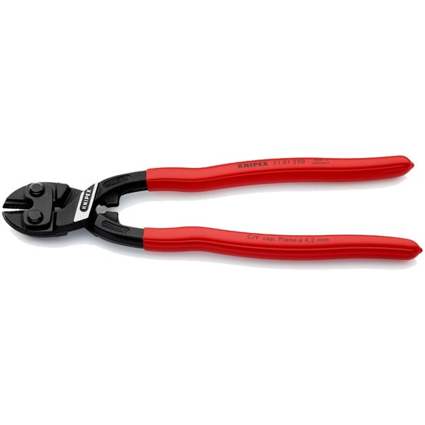 Knipex Bolzenschneider mit roten Griffen