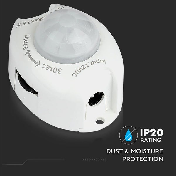 Bewegungsmelder für den Innenbereich mit IP20 Bewertung