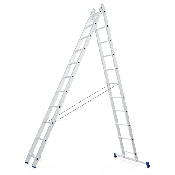 Aluminium Klappleiter im A-Zustand