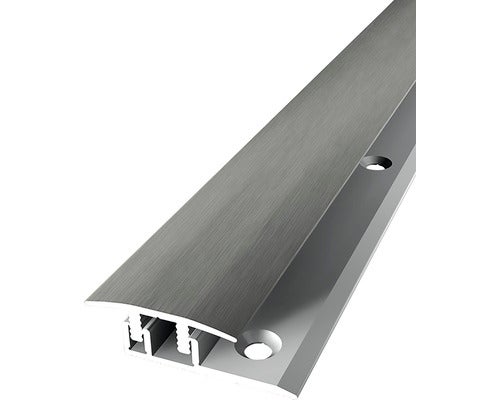 Übergangsprofil 578V Alu eloxiert edelstahl geschliffen 100 cm