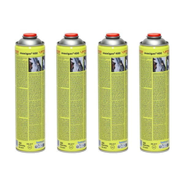 ROTHENBERGER Industrial Maxigas 400 600 ml 4 Stück  - 35570-4