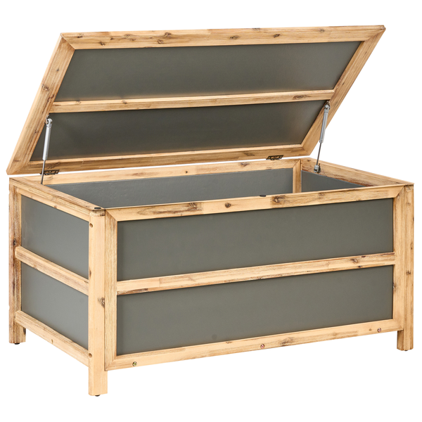 Aufbewahrungsbox ACATE Beton 121 cm 72 cm Grau
