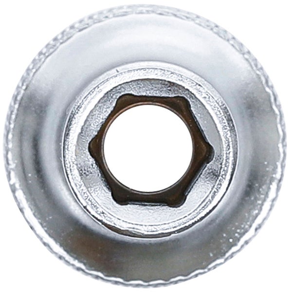 BGS Steckschlüssel-Einsatz Sechskant tief Antrieb Innenvierkant 12,5 mm (1/2) SW 8 mm - 9355