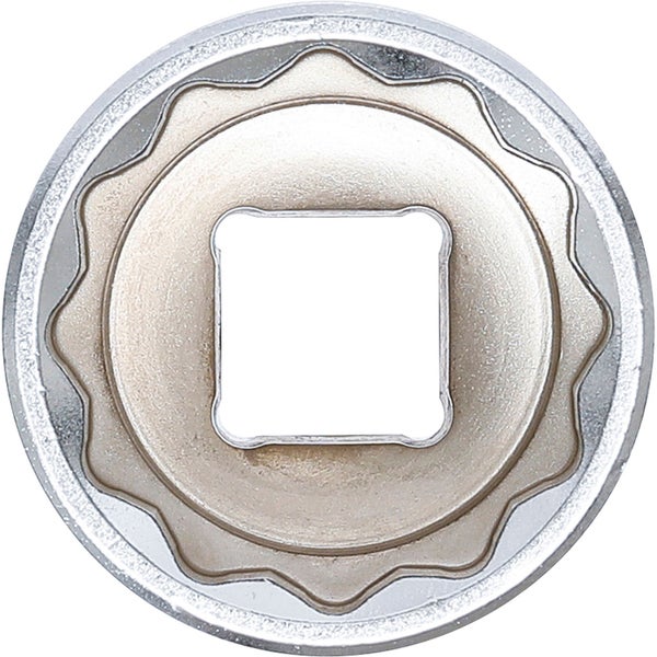 BGS Steckschlüssel-Einsatz Zwölfkant Antrieb Innenvierkant 12,5 mm (1/2) SW 28 mm - 10625