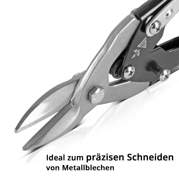 Blechschere gerader Schnitt Metallschere zum professionellen Schneiden