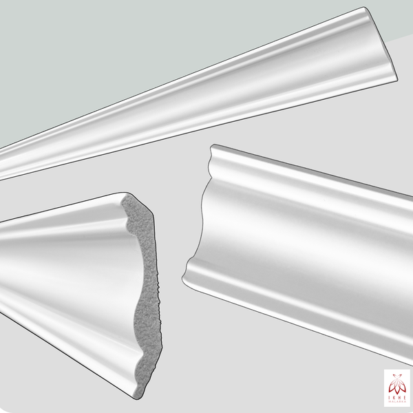 Zierleiste in Nahaufnahme