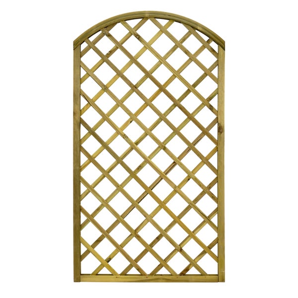 Holz Rankgitter mit Bogen