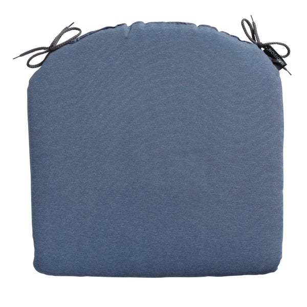 Sitzkissen Panama saphirblau - Ca. 46x48 cm - 4er-Set