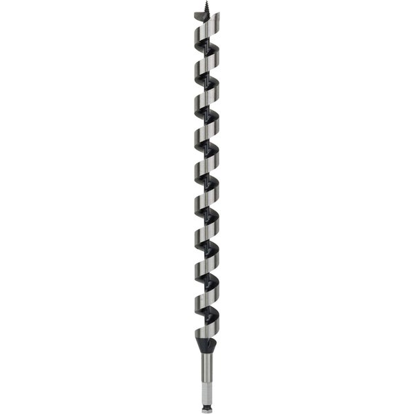 Holzspiralbohrer, Durchmesser 28 Millimeter, Länge 450 Millimeter