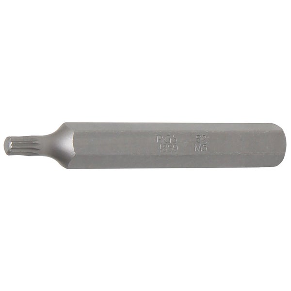 BGS Bit Länge 75 mm Antrieb Außensechskant 10 mm (3/8) Innenvielzahn (für XZN) M5 - 4859