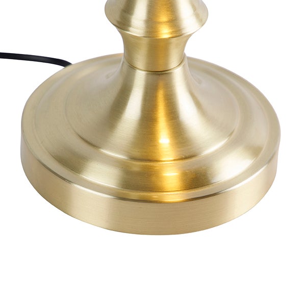 Sockel einer Tischleuchte aus Metall