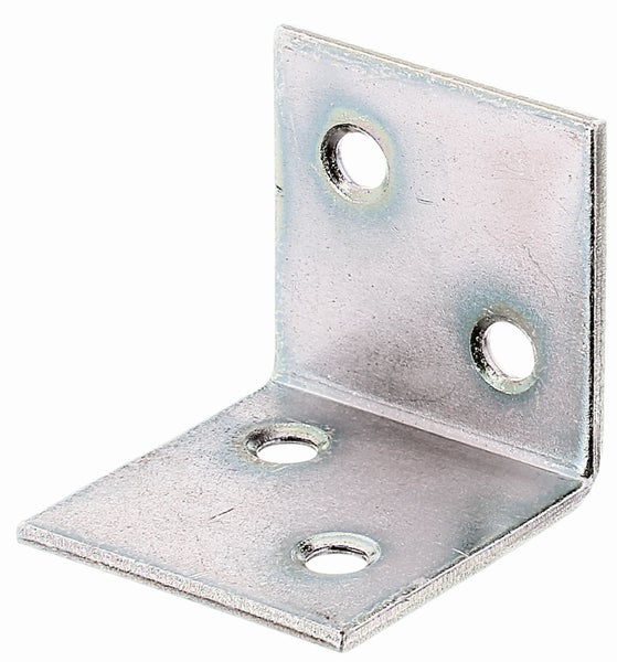 Winkelverbinder aus Metall mit vier Schraublöchern zur stabilen Holzverbindung.