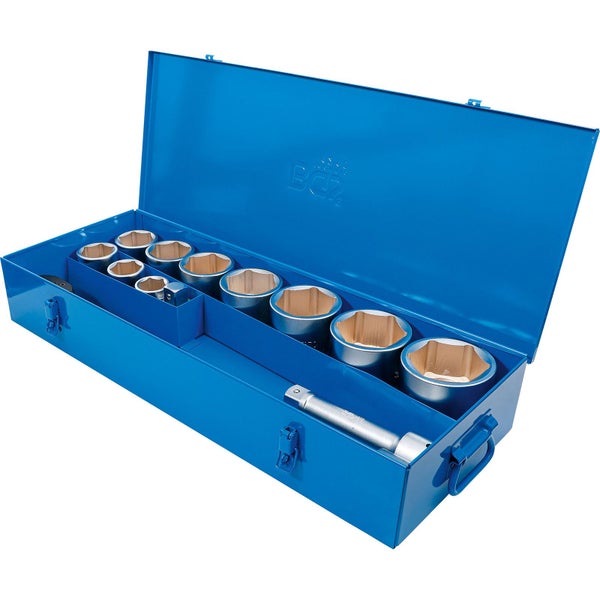 Steckschlüsselsatz mit Ratsche und Verlängerungen