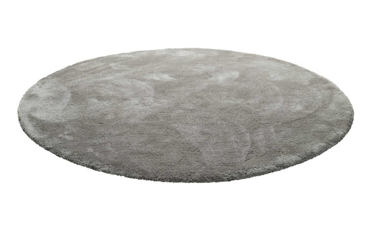 Teppich Rund Grau Taupe Pisa Homie Living 200 cm rund