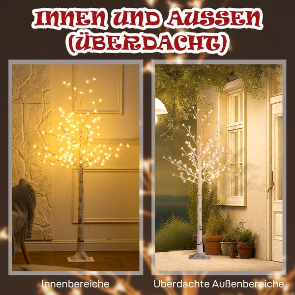 Dekorativer LED-Baum für den Innen- und Außenbereich