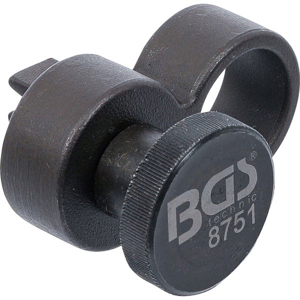 Mikrometer im schwarzen Gehäuse