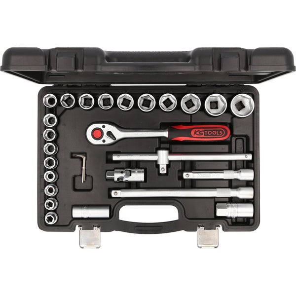 Steckschlüsselsatz im Werkzeugkoffer