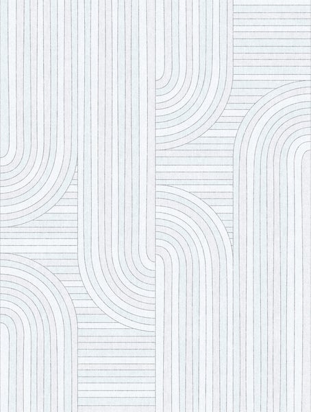 Tapete mit geraden und gebogenen Linien
