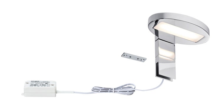 Galeria LED Spiegelleuchte Oval IP44 2700K 280lm 230V 3,2W Chrom