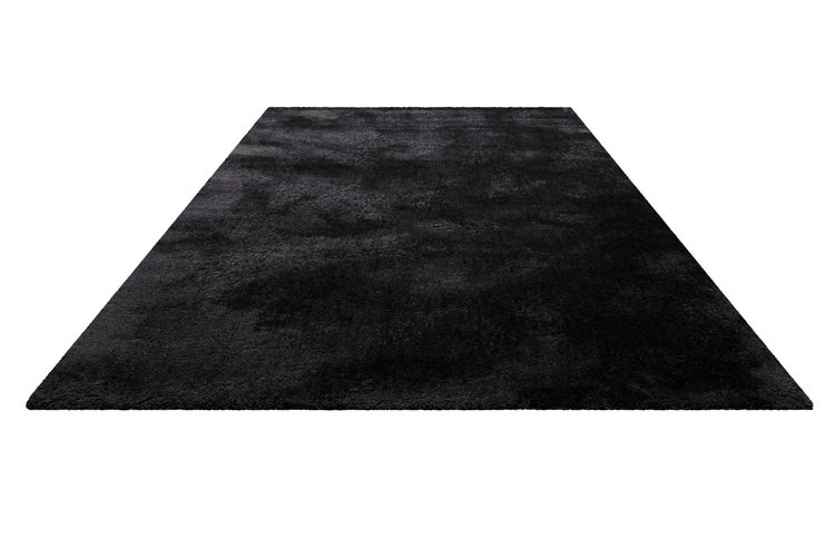 Teppich Schwarz Hochflor Pisa Homie Living 130x190 cm