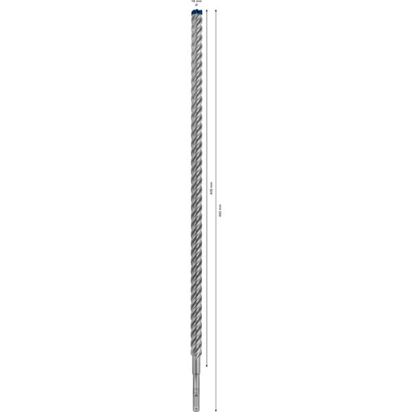 Bosch Expert SDS plus-7X Hammerbohrer 18 x 400 x 450 mm - 2608900139