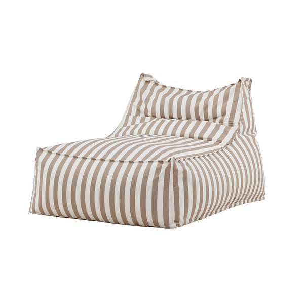 Gestreifter Sitzsack