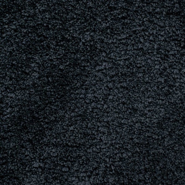 Teppichfliesen selbstliegend flauschig Velours Teppichfliesen blau in 50 x 50 cm 13 mm dick ideal für Schlafzimmer