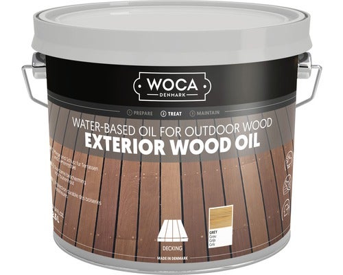 WOCA Außenholzöl Grau 2,5 l