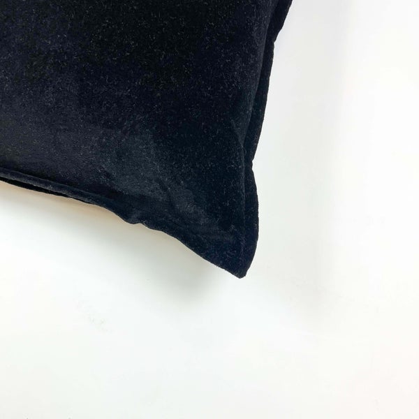 Caith Dekokissen - Unifarben 50x50 cm, Schwarz