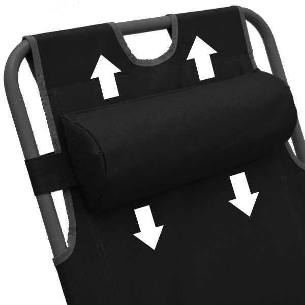 AMANKA 178x65 Relaxliege Garten Liegestuhl Klappbar - Gartenstuhl mit Liegefunktion - Sonnenliege Faltbar - Campingliege Leicht - Gartenliege Wetterfest - Mobile Strandliege Relaxsessel Outdoor Liege